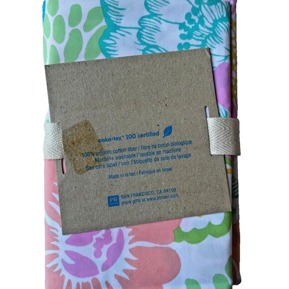 NWT 🎀 Pottery Barn Teen 🎀 Hailey Standard Shams Organic Cotton Set 2 - Picture 2 of 2
